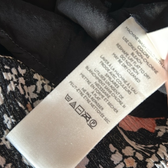 Free People Kaley Mini Dress in Black Floral Size 6 - Picture 12 of 16